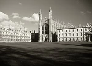 Images Dated 18th February 2008: Kings College and Chapel