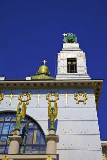 Jugendstil Prints: Kirche Am Steinhof, Church of St. Leopold, Vienna, Austria, Central Europe