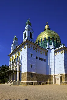 Jugendstil Prints: Kirche Am Steinhof, Church of St. Leopold, Vienna, Austria, Central Europe