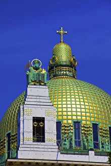 Jugendstil Prints: Kirche Am Steinhof, Church of St. Leopold, Vienna, Austria, Central Europe