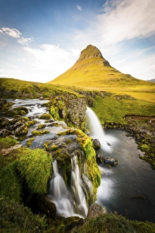 Serene Landscape Prints: Kirkjufell Mountain, Snaefellsnes peninsula, Iceland