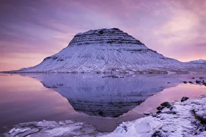 Kirkjufell Prints: Kirkjufell at Sunrise, Iceland