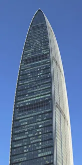 KK100 (KingKey 100) skyscraper, Shenzhen, Guangdong, China