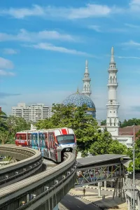 Kuala Lumpur Prints: KL Monorail, Kuala Lumpur, Malaysia