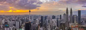 KL Tower & Petronas Towers, Kuala Lumpur, Malaysia