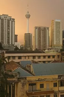 KL Tower viewed from Bukit Bintang, Kuala Lumpur, Malaysia