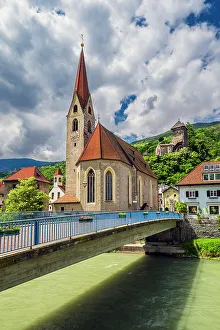 Chiusa Prints: Klausen-Chiusa, Alto Adige-South Tyrol, Italy