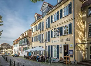 Summer Evening Prints: Klosterschenke in the Herrngasse in Bad Homburg vor der Hohe, Taunus, Hesse, Germany