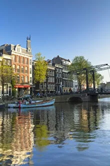 Kloveniersburgwal canal, Amsterdam, Netherlands