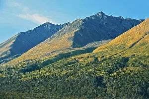 Yukon Collection: Kluane Ranges, the easternmost of the St Elias Mountains. Kluane National Park, Yukon, Canada
