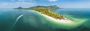 Ko Muk (Ko Mook), Trang Province, Thailand. Sivalai Beach Resort, aerial view (PR)