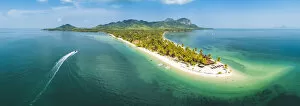 Images Dated 29th March 2018: Ko Muk (Ko Mook), Trang Province, Thailand. Sivalai Beach Resort, aerial view (PR)