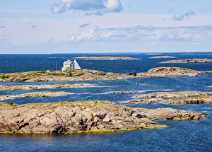 The Kobba Klintar Pilot Station, elevated view, Mariehamn, Aland Islands, Finland