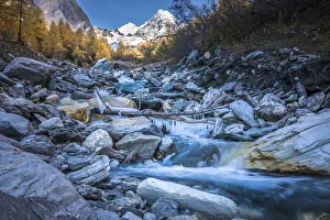 Austrian Gallery: Koednitzbach in Koednitztal with Grossglockner (3, 798 m), Kals am Grossglockner, East Tyrol