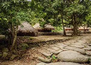 Kogi Huts, Pueblito Chairama, Tayrona National Natural Park, Magdalena Department