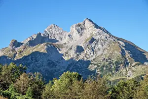 Montenegran Prints: Komovi mountain range with Kucki Kom (2487m) and Vasojevicki Kom (2460m)