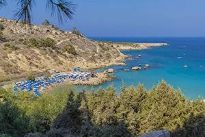 Konnos beach in Protaras, Cyprus