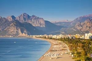 Images Dated 19th November 2019: Konyaalti Beach, Antalya, Turkey