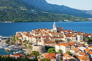 Korcula Prints: Korcula Old Town. Korcula, Dalmatia, Croatia