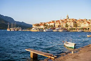 Korcula Prints: Korcula Old Town. Korcula, Dalmatia, Croatia