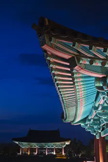 Korea, Gyeongsangbuk-do, Gyeongju, Anapji Pond