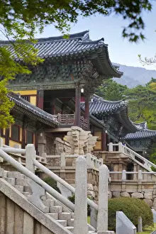 Korea, Gyeongsangbuk-do, Gyeongju, Bulguksa Temple