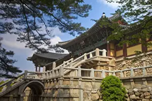 Korea, Gyeongsangbuk-do, Gyeongju, Bulguksa Temple