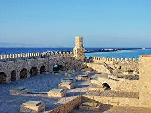 Herakleion Prints: The Koules Fortress, City of Heraklion, Crete, Greece