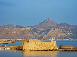The Koules Fortress at sunrise, City of Heraklion, Crete, Greece