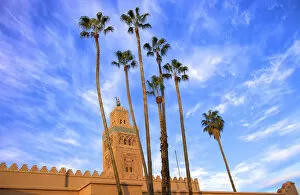Images Dated 3rd July 2012: Koutoubia Mosque, Marrakech, Morocco, North Africa