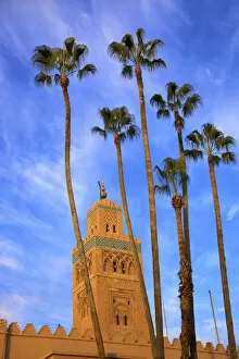 Images Dated 3rd July 2012: Koutoubia Mosque, Marrakech, Morocco, North Africa