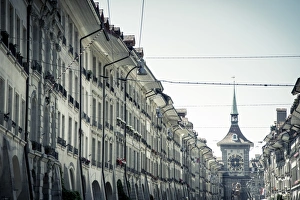 Kramgasse, Bern (Berne), Berner Oberland, Switzerland