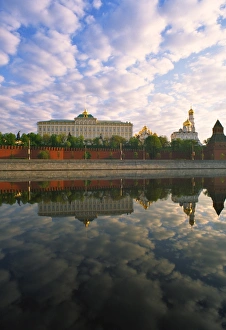 Kremlin Prints: Kremlin and Moskva river, Moscow, Russia
