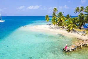 Kuanidup island, San Blas islands, Comarca Guna Yala, Panama, Central America (MR)