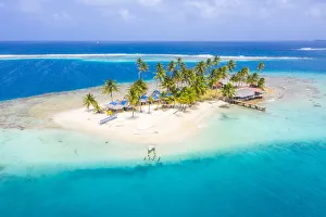 Kuanidup island, San Blas islands, Comarca Guna Yala, Panama, Central America