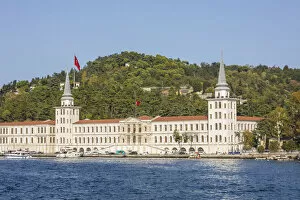 Images Dated 9th October 2020: Kuleli Military High School, Asian side of the Bosphorus, Istanbul, Turkey