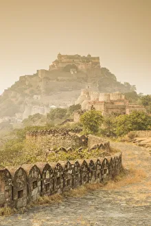 India Prints: Kumbhalgarh fort (UNESCO World Heritage Site), Rajasthan, India