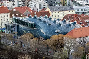 Art Museum Prints: Kunsthaus (Graz Art Museum), Graz, Styria, Austria