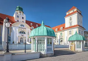 Rugen Prints: Kurhaus in Binz on Ruegen, Mecklenburg-Western Pomerania