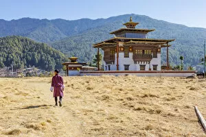 Images Dated 27th May 2020: Kurjee Zangdopelri, Jakar, Bumthang District, Bhutan