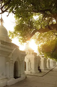 Mandalay Prints: Kuthodaw Inscription Shrines at Kuthodaw Pagoda