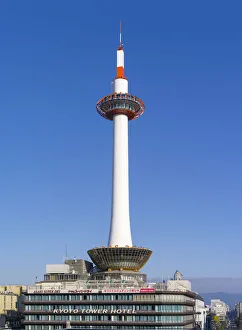Kyoto tower, Kyoto prefecture, Japan