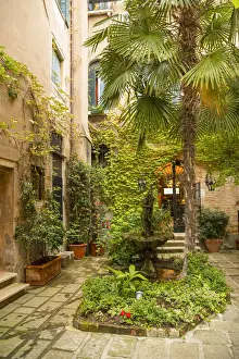 Dorsoduro Prints: La Calcina hotel, Dorsoduro, Venice, Veneto, Italy