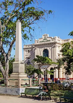La Caridad Theater, Parque Vidal, Santa Clara, Villa Clara Province, Cuba