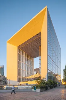 Paris Prints: La Grande Arche, La Defense, Puteaux, Paris, France