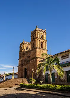 La Inmaculada Concepcion Prints: La Inmaculada Concepcion Cathedral, Barichara, Santander Department, Colombia