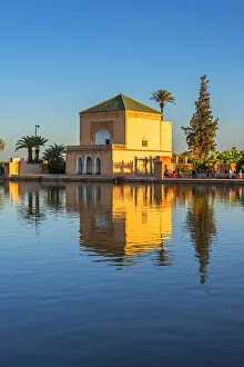 Hans Georg Eiben Prints: La Menara, UNESCO World Heritage Site, Marrakech, Morocco