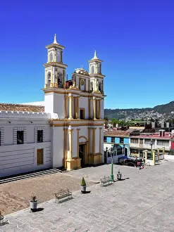 Chiapas Prints: La Merced Church, San Cristobal de las Casas, Chiapas State, Mexico