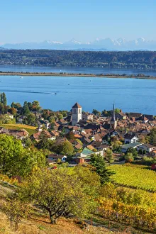 La Neuveville and Lake Biel, Bern, Switzerland