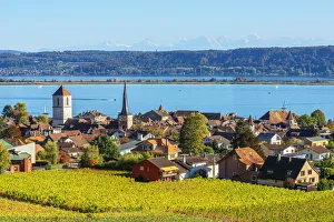 La Neuveville and Lake Biel, Bern, Switzerland